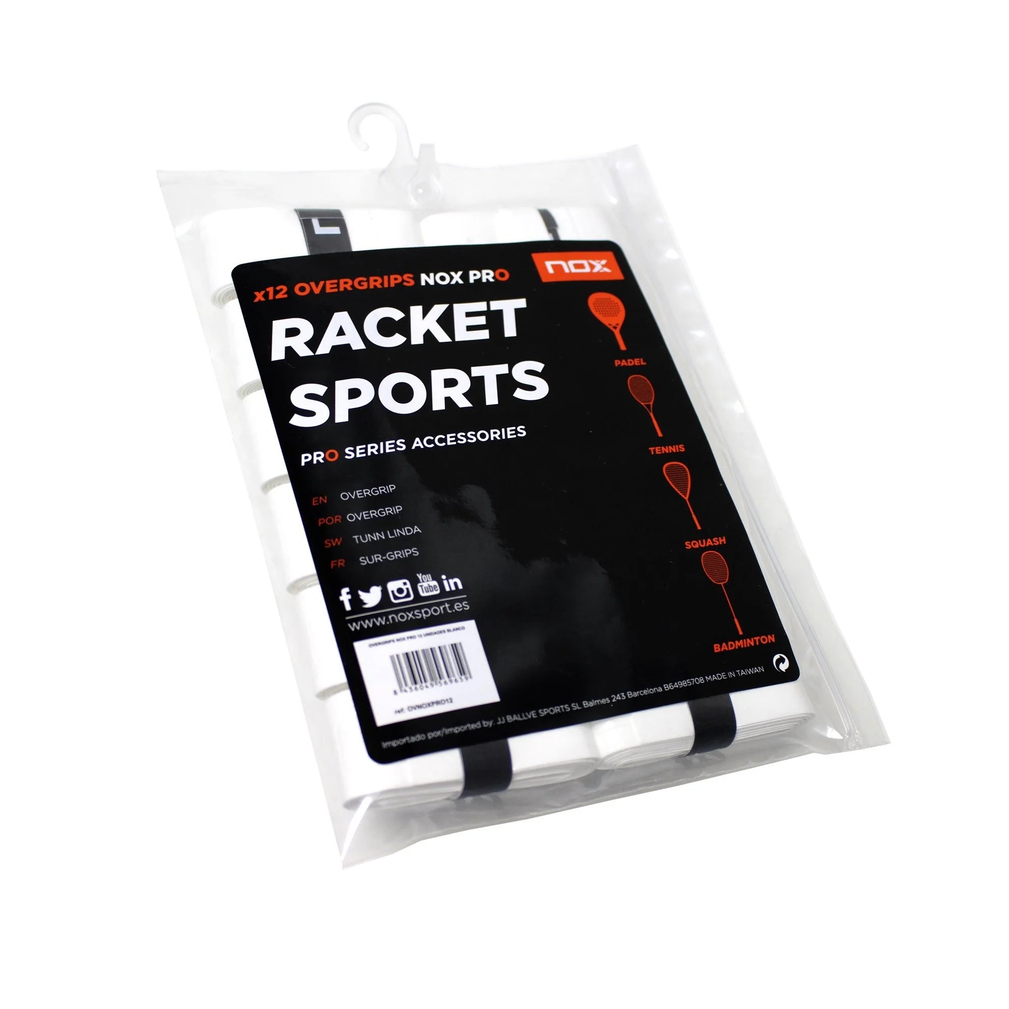 NOX Pro Yfirgrip - 12 Stykki