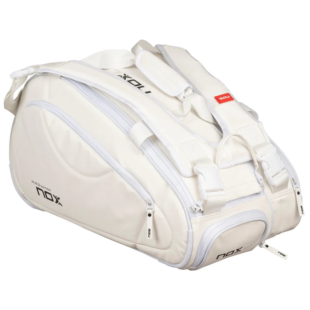 NOX PRO SERIES Padeltaska - Hvít