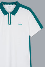 Pro Hvítur / Grænn NOX Polo bolur